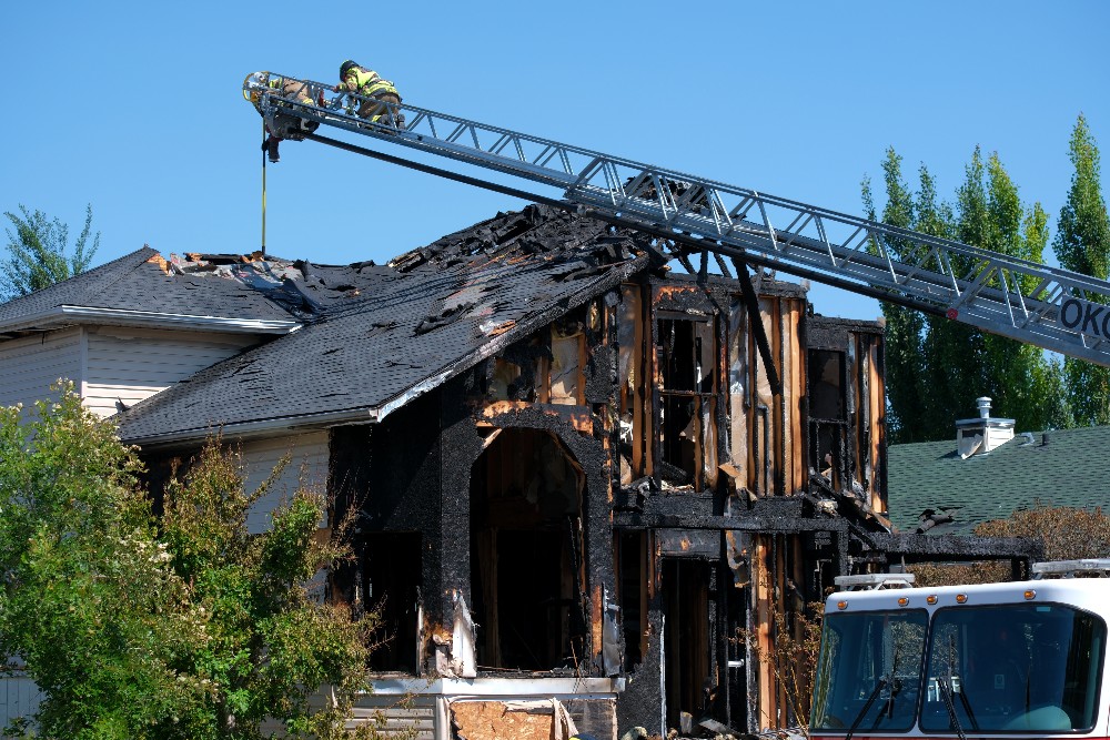 Westridge home destroyed in overnight house fire